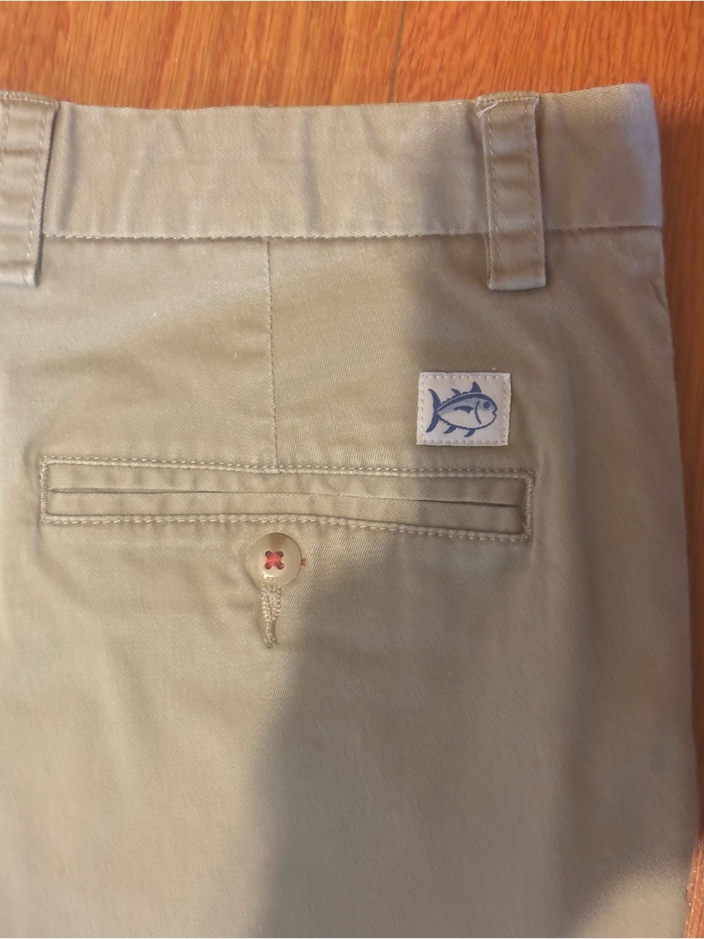 Southern Tide Boys Size 16 Channel Marker Sandstone Khaki Short - Picture 3 of 11